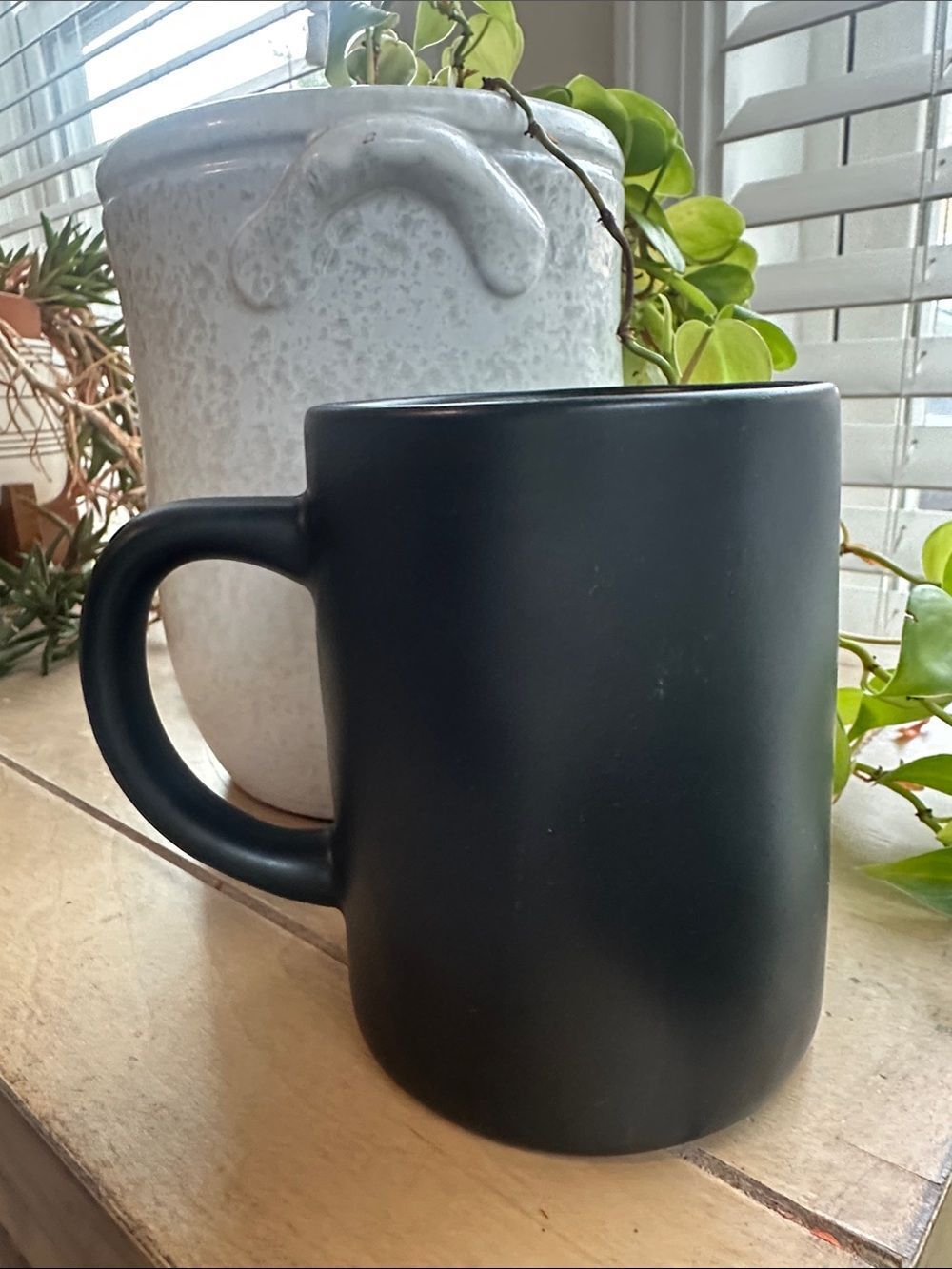 Hearth & Hand Matte Black Mug